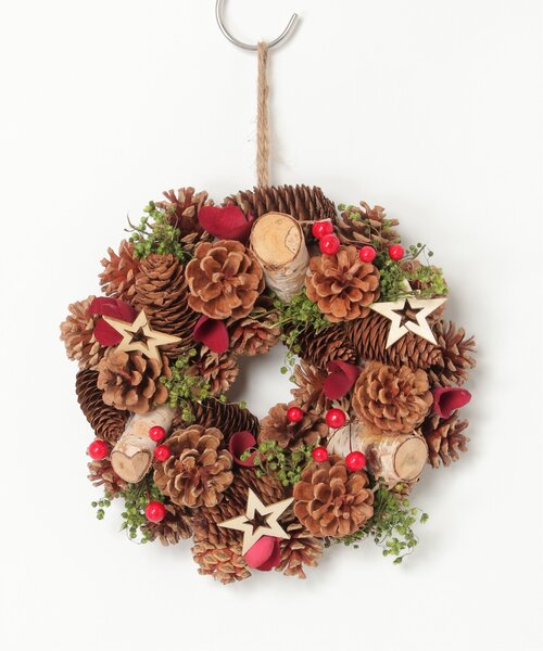 LBC（エルビーシー）の「ナチュラルリース（インテリア雑貨・レディース・その他1・FREE）」の3枚目の写真