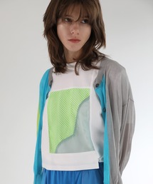 メッシュコンビネーションTシャツ