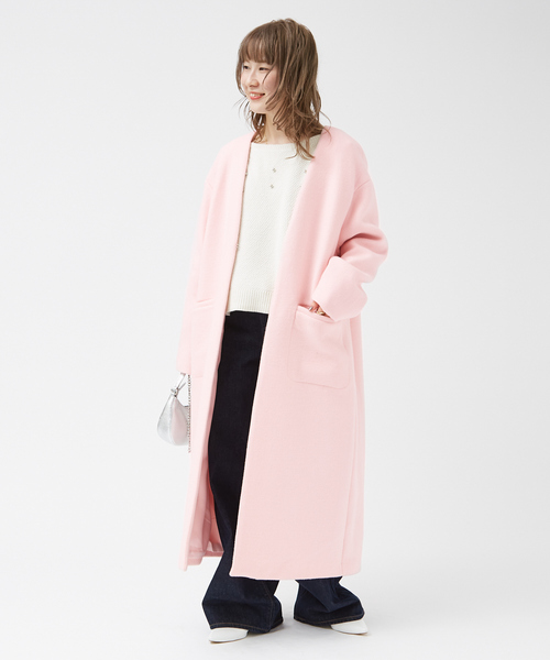 EMMA　ROUGE VIF（エマルージュヴィフ）の「【一部店舗限定】ビジューニットプルオーバー（ニット/セーター・レディース・チャコールグレー/アイボリー・フリー）」の19枚目の写真