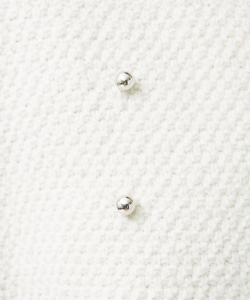 EMMA　ROUGE VIF（エマルージュヴィフ）の「【一部店舗限定】ビジューニットプルオーバー（ニット/セーター・レディース・チャコールグレー/アイボリー・フリー）」の14枚目の写真