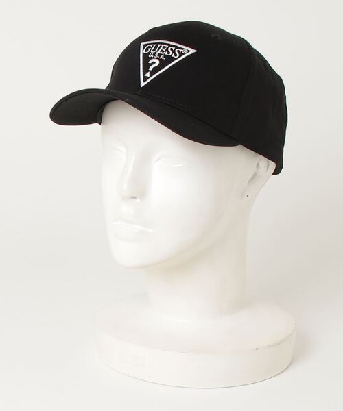 Guess（ゲス）の「GUESS LOGO BASEBALL CAP_MINI ME キャップ（キャップ・レディース・ブラック/ピンク・M）」の17枚目の写真