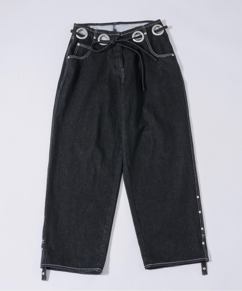 eyelet wide denim PT / ワイドハトメデニム（デニムパンツ
