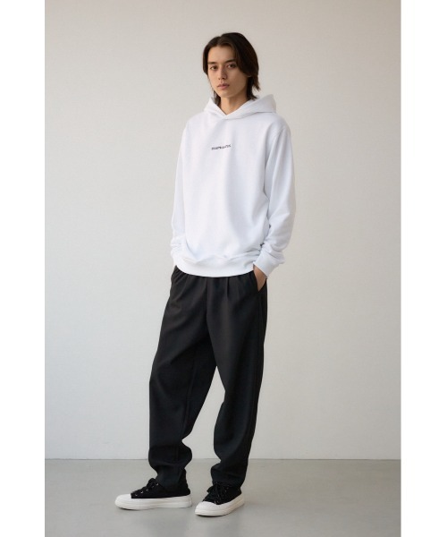 AZUL by moussy(アズールバイマウジー)の「バックフォトフーディー(パーカー・レディース・ブラック/杢グレー/ホワイト/ピンク・MEDIUM/LARGE)」の7枚目の写真