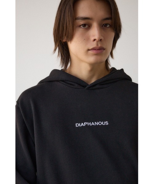 AZUL by moussy(アズールバイマウジー)の「バックフォトフーディー(パーカー・レディース・ブラック/杢グレー/ホワイト/ピンク・MEDIUM/LARGE)」の18枚目の写真