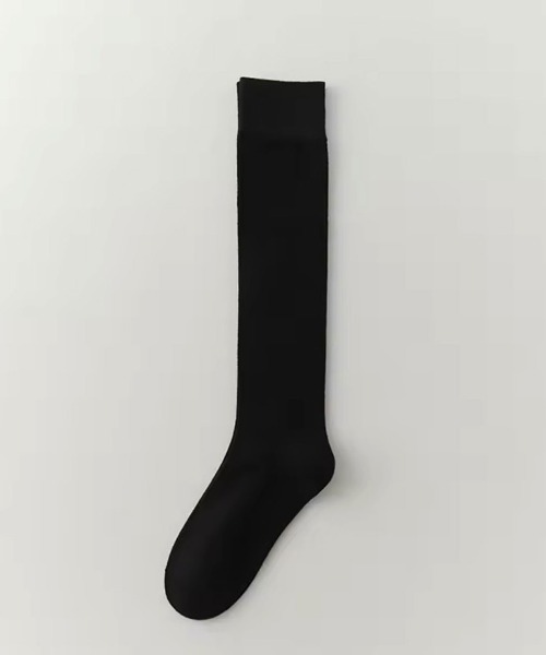 ammy.（エイミードット）の「【 ammy. / エイミードット 】 リブ ロングソックス（ソックス/靴下・レディース・ホワイト/レッド/ブラック/グレー/ダークブラウン・FREE）」の11枚目の写真