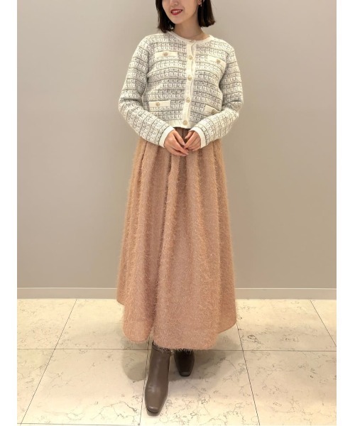 大人気新品  Shaggy Volume Skirt（スカート）｜Her lip to（ハーリップ スカート