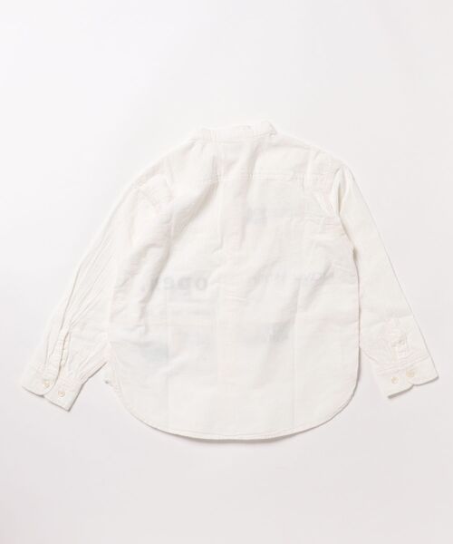 DENIM DUNGAREE(デニムダンガリー)の「Sheeting Remake Shirt(シャツ/ブラウス・キッズ・ホワイト・130)」の3枚目の写真