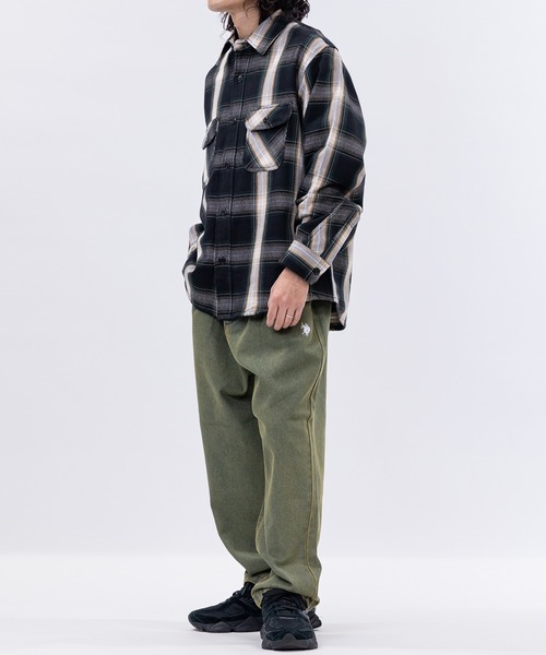 U.S. POLO ASSN.（ユーエスポロアッスン）の「【3】〔U.S.POLO ASSN.〕ワンタック ロゴ刺繍 デニム/ツイル ワイドパンツ（デニムパンツ・メンズ・ブルー/ブラック/サックスブルー/スミクロ/ベージュ/ワンウォッシュ/カーキ/オリーブ・MEDIUM/LARGE/X-LARGE）」の12枚目の写真