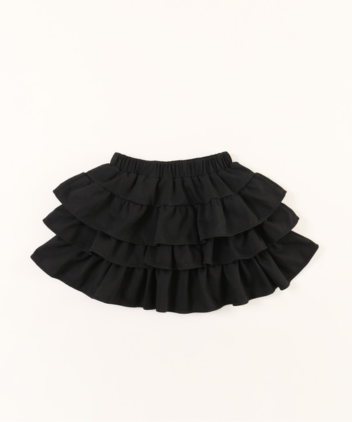 VIVIANO ブラック フリルスカート スカート VW―SS25―SK08 | VIVIANO (Women)/ヴィヴィ