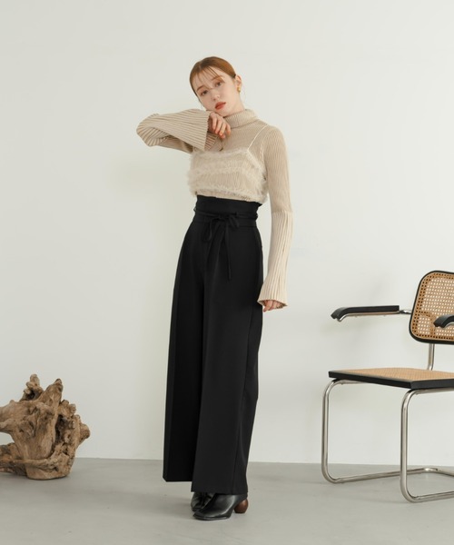 hinari（ヒナリ）の「チュールフリルビスチェ（その他トップス・レディース・アイボリー/ベージュ/ブラック・FREE）」の17枚目の写真