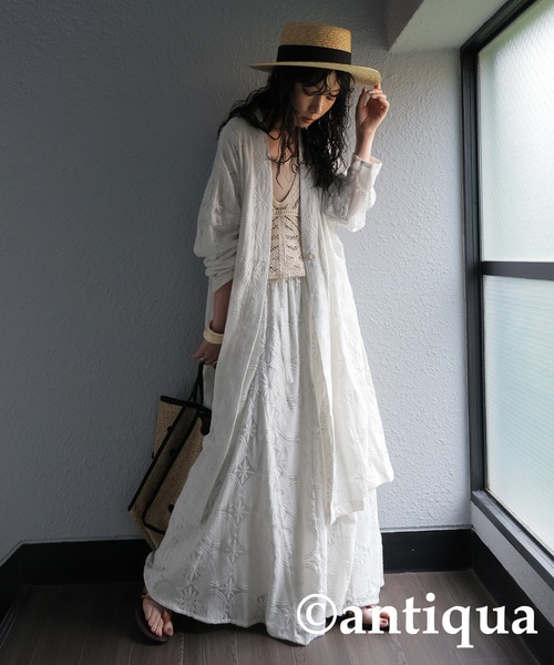 antiqua(アンティカ)の「レースフレアスカート(スカート・レディース・ホワイト/ブラック・ONESIZE)」の16枚目の写真