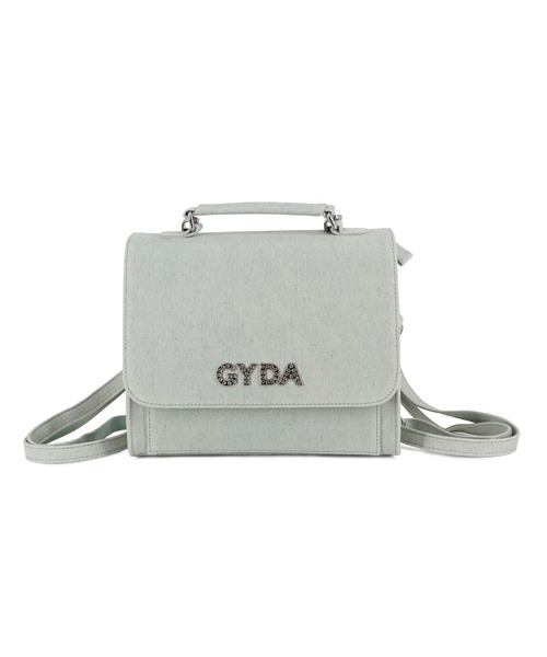 GYDA（ジェイダ）の「GYDA(ジェイダ) 3WAYミニリュック GY-B296 ラインストーンロゴ（バックパック/リュック・レディース・ライトブルー/アイボリー/ブラック/ブルー・FREE）」の15枚目の写真