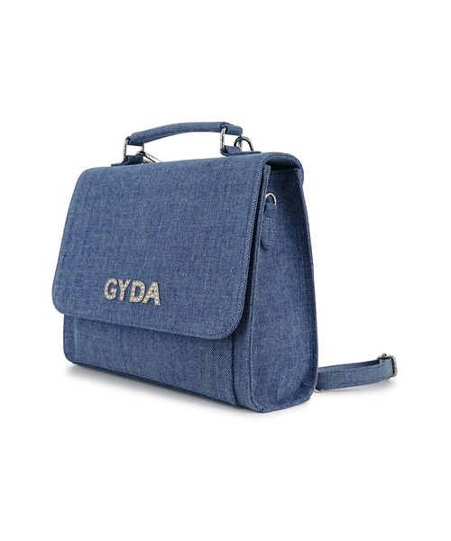 GYDA（ジェイダ）の「GYDA(ジェイダ) 3WAYミニリュック GY-B296 ラインストーンロゴ（バックパック/リュック・レディース・ライトブルー/アイボリー/ブラック/ブルー・FREE）」の22枚目の写真