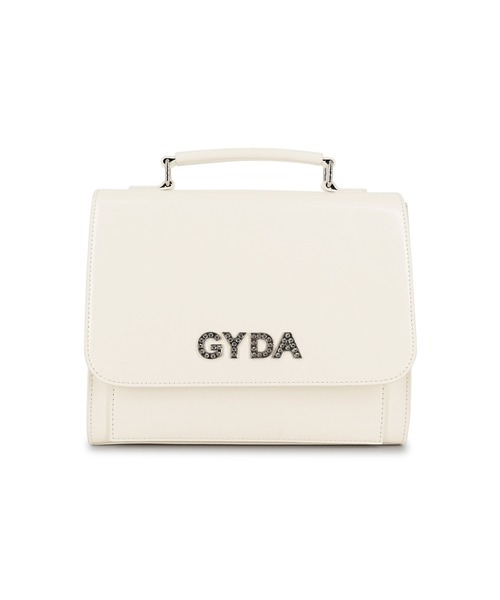 GYDA（ジェイダ）の「GYDA(ジェイダ) 3WAYミニリュック GY-B296 ラインストーンロゴ（バックパック/リュック・レディース・ライトブルー/アイボリー/ブラック/ブルー・FREE）」の5枚目の写真