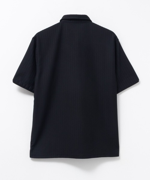 Mossimo(モッシモ)の「MOSSIMO ハリヌキワイヤーポロシャツ(ポロシャツ・メンズ・ブラック/ホワイト・S/M/L/XL)」の3枚目の写真