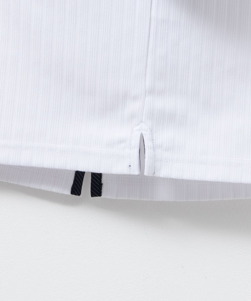 Mossimo(モッシモ)の「MOSSIMO ハリヌキワイヤーポロシャツ(ポロシャツ・メンズ・ブラック/ホワイト・S/M/L/XL)」の6枚目の写真