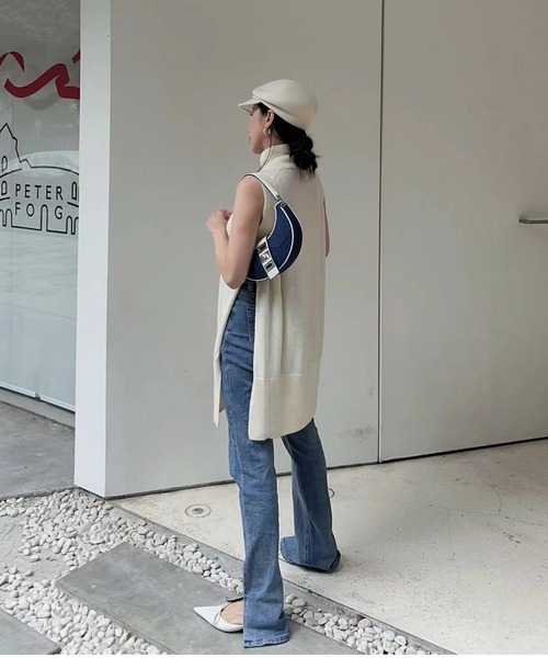 MMCHOKK(エムエムチョック)の「MMCHOKK 女包 Banana Bag バナナバッグ(ショルダーバッグ・レディース・ホワイト/ブルー/ブラック・FREE)」の9枚目の写真