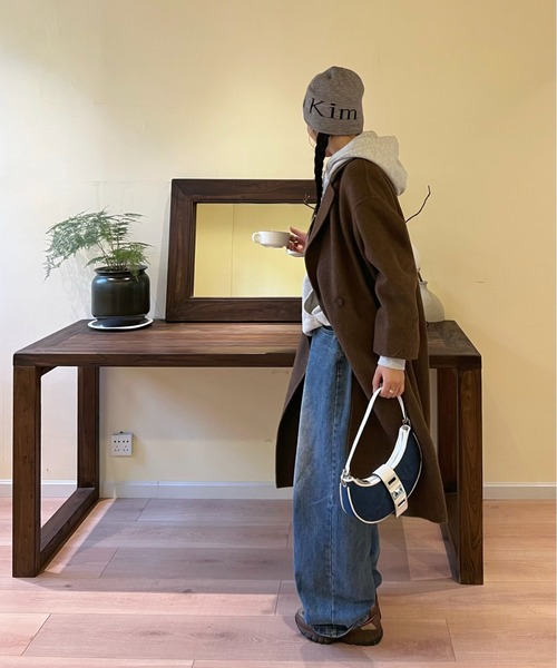 MMCHOKK(エムエムチョック)の「MMCHOKK 女包 Banana Bag バナナバッグ(ショルダーバッグ・レディース・ホワイト/ブルー/ブラック・FREE)」の15枚目の写真