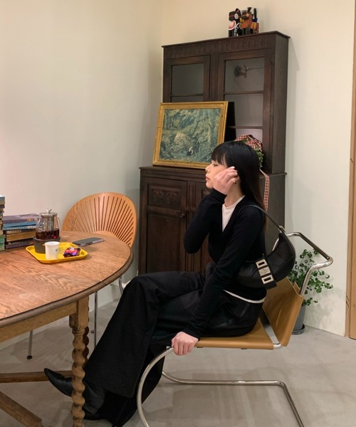 MMCHOKK(エムエムチョック)の「MMCHOKK 女包 Banana Bag バナナバッグ(ショルダーバッグ・レディース・ホワイト/ブルー/ブラック・FREE)」の21枚目の写真