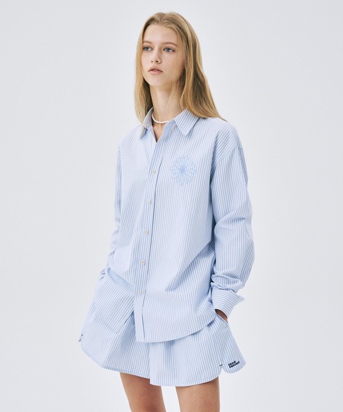 トップス Mardi Mercredi SLIM SHIRT STRIPE SLIM SHIRT STRIPE（シャツ/ブラウス）｜Mardi Mercredi
