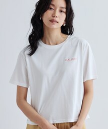 GALLEST | クロップド丈ロゴTシャツ(Tシャツ/カットソー)
