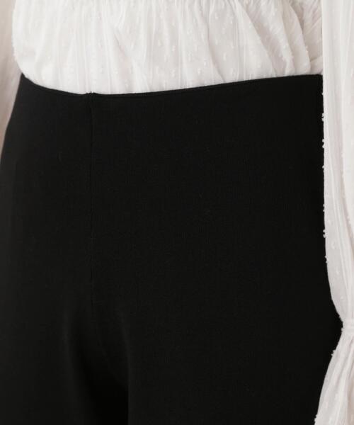 PROPORTION BODY DRESSING(プロポーションボディドレッシング)の「ニットフレアーパンツ / 1215130318(その他パンツ・レディース・ベージュ/ブラック・FREE)」の14枚目の写真