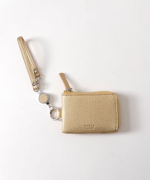 Three Four Time（ｽﾘｰﾌｫｰﾀｲﾑ）の「UMBER マルチパスケース（パスケース・レディース・セージグリーン/シルバー/ゴールド/グレー・FREE）」の4枚目の写真