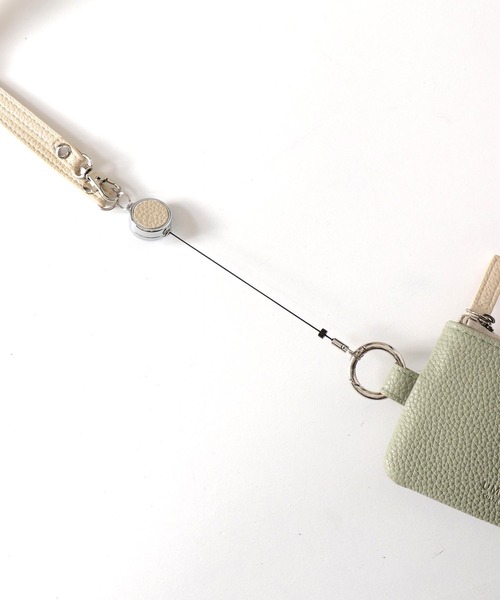 Three Four Time（ｽﾘｰﾌｫｰﾀｲﾑ）の「UMBER マルチパスケース（パスケース・レディース・セージグリーン/シルバー/ゴールド/グレー・FREE）」の21枚目の写真