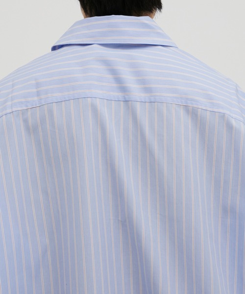 Les Six(レ・シス)の「half sleeve slip shirt 2(シャツ/ブラウス・メンズ・ストライプ/チェック・M)」の10枚目の写真