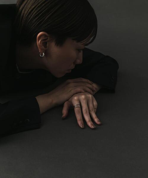 SMELLY（スメリー）の「SMELLY so’　narrow line ring（リング・レディース・シルバー・13）」の7枚目の写真