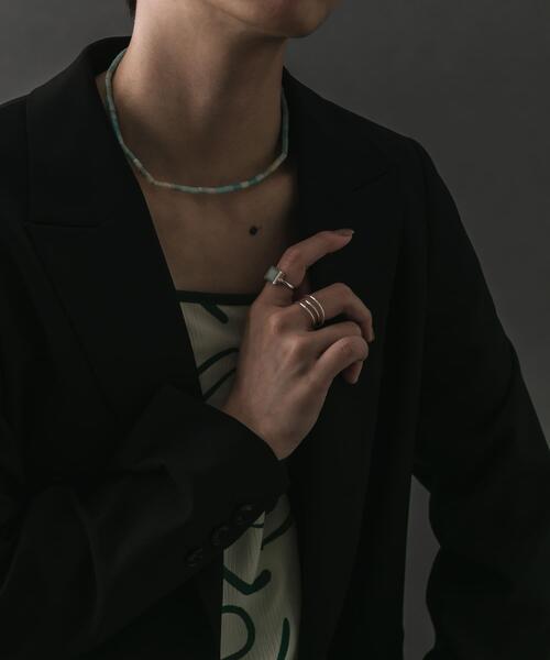 SMELLY（スメリー）の「SMELLY so’　narrow line ring（リング・レディース・シルバー・13）」の8枚目の写真