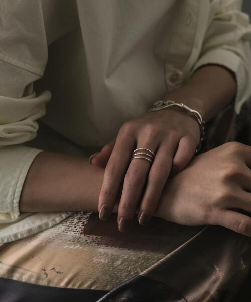 SMELLY（スメリー）の「SMELLY so’　narrow line ring（リング・レディース・シルバー・13）」の12枚目の写真