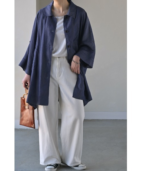 ◆【季節の変わり目に使える¨シャツ以上ジャケット未満¨な1着！Fay(フェイ)/軽やかコットンリネンシャツジャケット】[fay1872001] シャツ以上コート未満。\u201c季節の変わり目\u201dに活躍するアウター3選自分