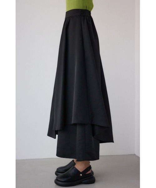 PLUS】タックドレープワイドパンツ（スカート）｜PLUS（プラス）の