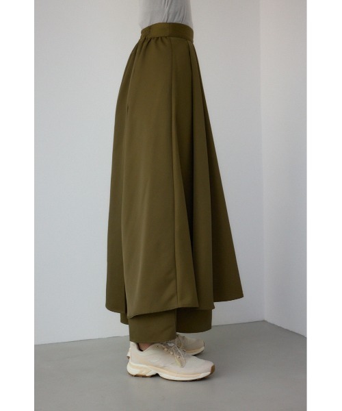 PLUS】タックドレープワイドパンツ（スカート）｜PLUS（プラス）の