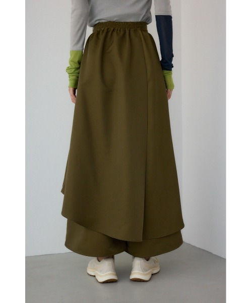 PLUS】タックドレープワイドパンツ（スカート）｜PLUS（プラス）の