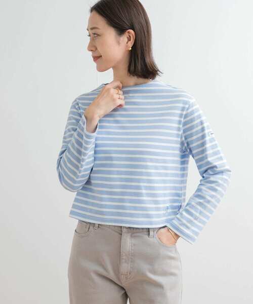 セール】『別注』ORCIVAL×DOORS ボーダーロングスリーブTシャツ（T