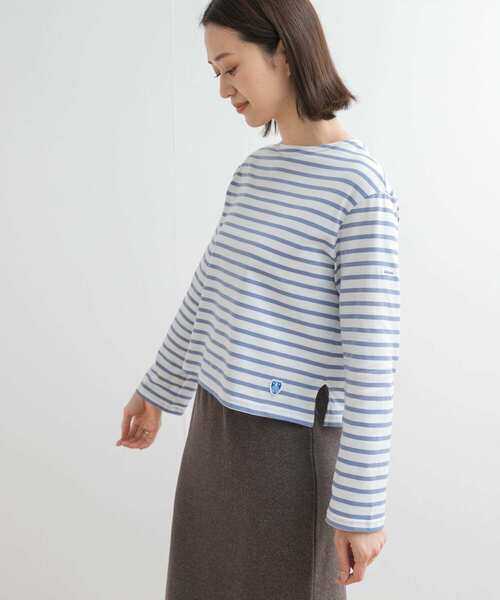 ORCIVAL - 新品タグ付き☆ORClVALボーダーカットソーネイビーZOZOTOWN ORCIVAL - 新品タグ付き☆ORClVALボーダーカットソーネイビー