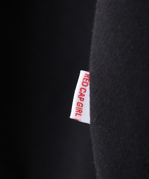 Red Cap Girl（レッドキャプガール）の「RED CAP GIRL 裏毛HALFZIP（スウェット・メンズ・ブラック/ブルー/グレー/ネイビー/ホワイト・M/L）」の9枚目の写真