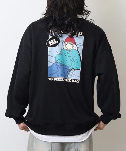 Red Cap Girl（レッドキャプガール）の「RED CAP GIRL 裏毛HALFZIP（スウェット・メンズ・ブラック/ブルー/グレー/ネイビー/ホワイト・M/L）」の20枚目の写真