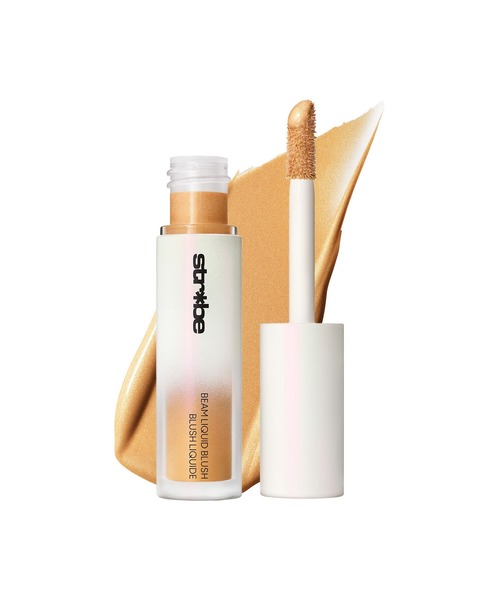 M・A・C（マック）の「【M･A･C/マック】ストロボ ビーム リキッド ブラッシュ（チーク・レディース・ライトニング/アイス グリーム/プラミー ベア/アプリコット ジェリー/アンスウィーテンド/ナイトライト/グッド バイブス/スターライト/ラバライト/マジック オーラ・FREE）」の2枚目の写真