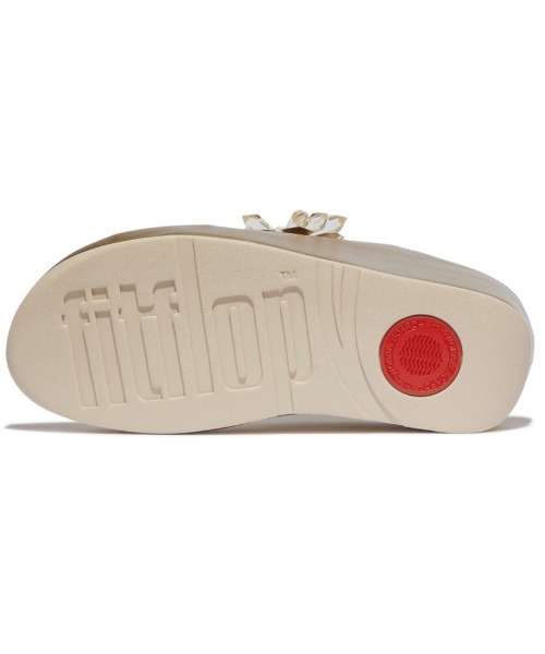 fitflop(フィットフロップ)の「RUMBA STARBURST-BEAD METALLIC CROSS SLIDES(サンダル・レディース・ゴールド・US8/US7/US6/US5)」の6枚目の写真