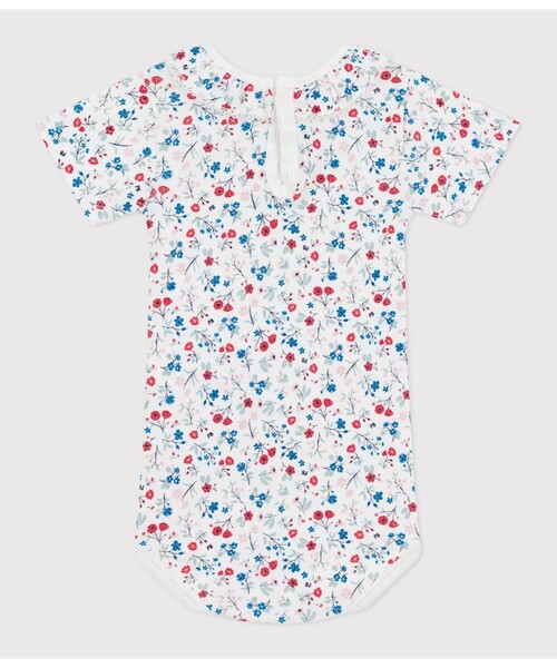 PETIT BATEAU(プチバトー)の「衿付き半袖ボディ(ロンパース・キッズ・ホワイト系その他・18MONTH/24MONTH/12MONTH)」の2枚目の写真