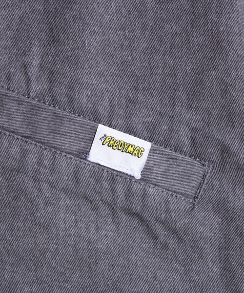 FREDY MAC（フレディーマック）の「【FREDYMAC/フレディマック】ピグメントツイル カバーオール（ブルゾン・メンズ・チャコールグレー/ベージュ/ブルー・M）」の9枚目の写真