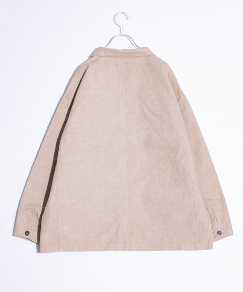 FREDY MAC（フレディーマック）の「【FREDYMAC/フレディマック】ピグメントツイル カバーオール（ブルゾン・メンズ・チャコールグレー/ベージュ/ブルー・M）」の13枚目の写真