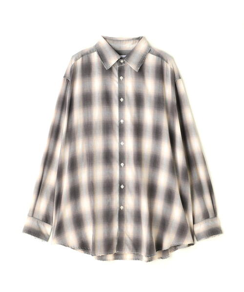 WHITELAND(ホワイトランド)の「WHITELAND/ホワイトランド/DAMEGE CHECK SHIRTS(シャツ/ブラウス・メンズ・ブラック/レッド・F)」の3枚目の写真