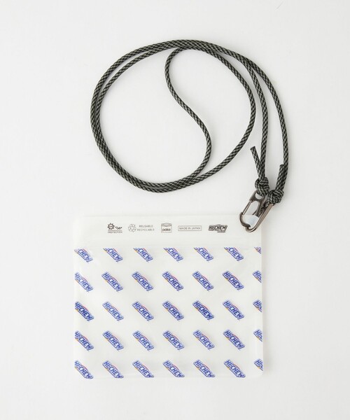 PAKE（パケ）の「【別注】＜ハイチュウ×pake×GLR＞ストラップ付き ジップ バッグ（ポーチ・メンズ・ホワイト・FREE）」の3枚目の写真