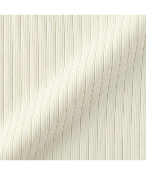 無印良品（ムジルシリョウヒン）の「婦人　コットンストレッチリブブラタンクトップ（インナーウェア/肌着・レディース・ブラック/オフホワイト/ダークベージュ/ブルー系・XL/S/M/L）」の21枚目の写真