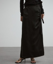 CREDONA（クレドナ）の「ACETATE STITCH SKIRT/アセテートステッチスカート（スカート）」