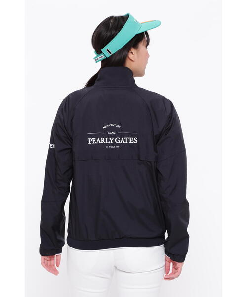 PEARLY GATES(パーリーゲイツ)の「【PEARLY GATES】TUFLEX格子レノースーパーストレッチ フルジップブルゾン(ブルゾン・レディース・ネイビー/ホワイト・MEDIUM/LARGE/SMALL)」の13枚目の写真